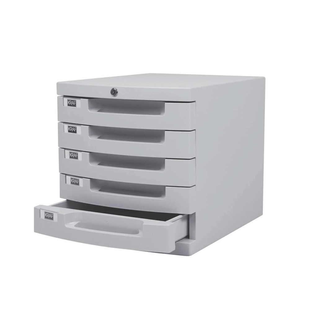 KRAF EVRAK RAFI KİLİTLİ 5 ÇEKMECE 215G