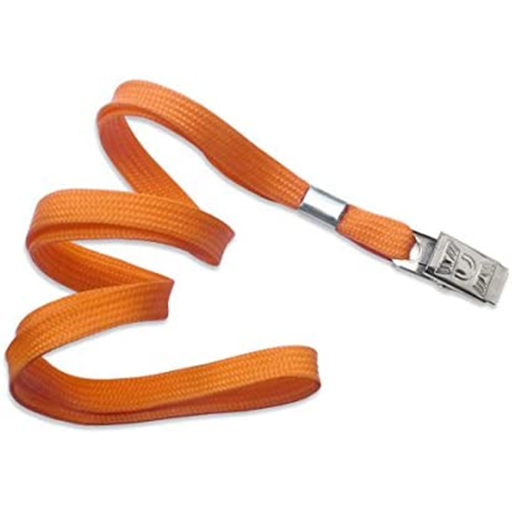 KRAF KART ASKI İPİ METAL KLİPS TURUNCU 510G