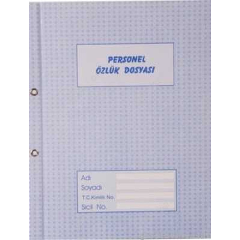 DİLMAN PERSONEL ÖZLÜK DOSYASI 9214