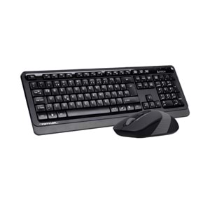 A4 TECH FG1010 2.4G KABLOSUZ F USB GRİ TR FN-MM KLV+OPT. MOUSE 2000DPİ