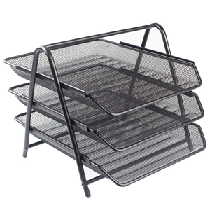 KRAF PERFORE EVRAK RAFI METAL KATLI SİYAH