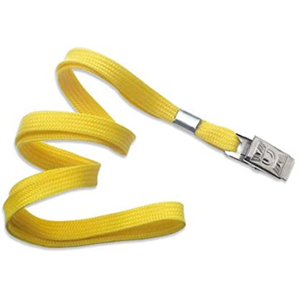 KRAF KART ASKI İPİ METAL KLİPS SARI 510G