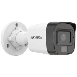 HIKVISION DS-2CD1021G2-LIUF 2MP 2.8MM 20MT DAHİLİ SESLİ H265 IP67 SMART HYRBID LIGHT BULLET IP KAMER