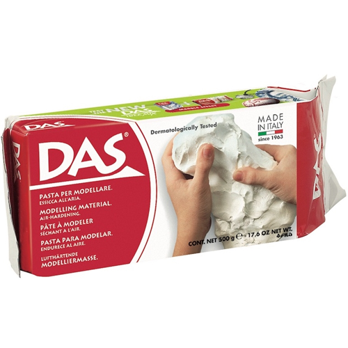 DAS SERAMİK KİLİ 1/2 KG BEYAZ 387000