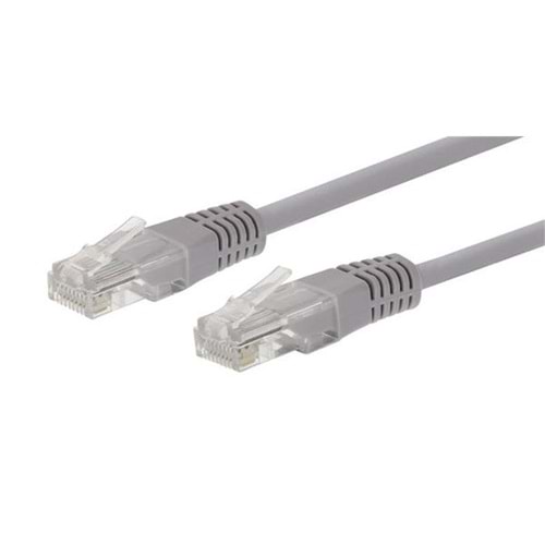 URANIUM CAT6 UTP LSZH PATCH CORD 26AWG 250MHZ 0.50M GRİ RENK 