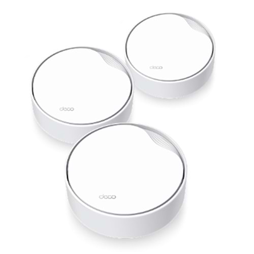 TP-LINK DECO X50-POE AX3000 MESH EV WI-FI 6 SİSTEMİ (İKİLİ) 