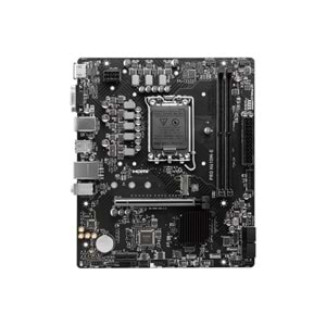 MSI PRO H610M-E DDR5 5600MHZ 1XVGA 1XHDMI 1XM.2 USB 3.2 MATX 1700P (12. / 13. VE 14. NESİL İŞLEMCİ UYUMLU) 