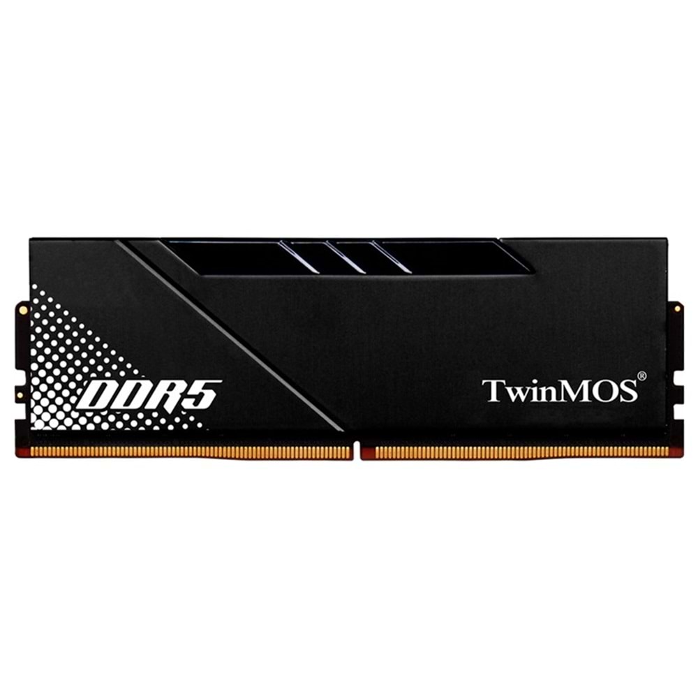16 GB DDR5 5600MHZ CL46 SİYAH VOLTX TWINMOS SOĞUTUCULU DT TMD516GB5600U46B 