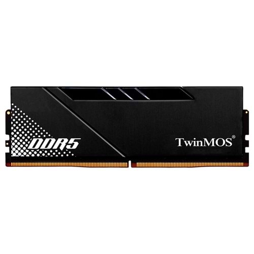 16 GB DDR5 5600MHZ CL46 SİYAH VOLTX TWINMOS SOĞUTUCULU DT TMD516GB5600U46B 