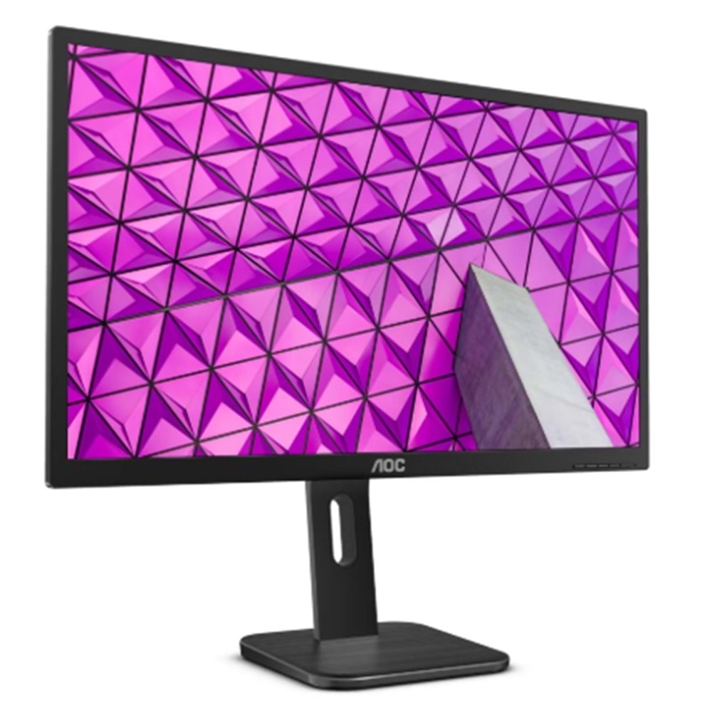 23.8 AOC 24P1 IPS 5MS 60MHZ 1XVGA 1XHDMI 1XDP 1XDVI FHD 1920X1080 USB3.0 HOPARLÖR ÇERÇEVESİZ DÜŞÜK MAVİ IŞIK VESA SİYAH 