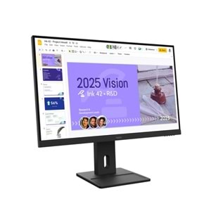27 LENOVO E27Q-40 THINKVISION 64BDGAT4TK 4MS 100HZ HDMI+DP WLED MONITOR (3 YIL GARANTİ) 