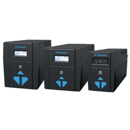 TESCOM LEOAP 600VA 1F/1F (1X7AH) 5/10DK LINE INTERAKTIF UPS 