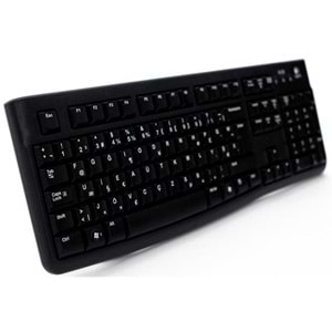 LOGITECH K120 F USB KLAVYE SIYAH 920-004163 KABLOLU 