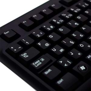 LOGITECH K120 F USB KLAVYE SIYAH 920-004163 KABLOLU 