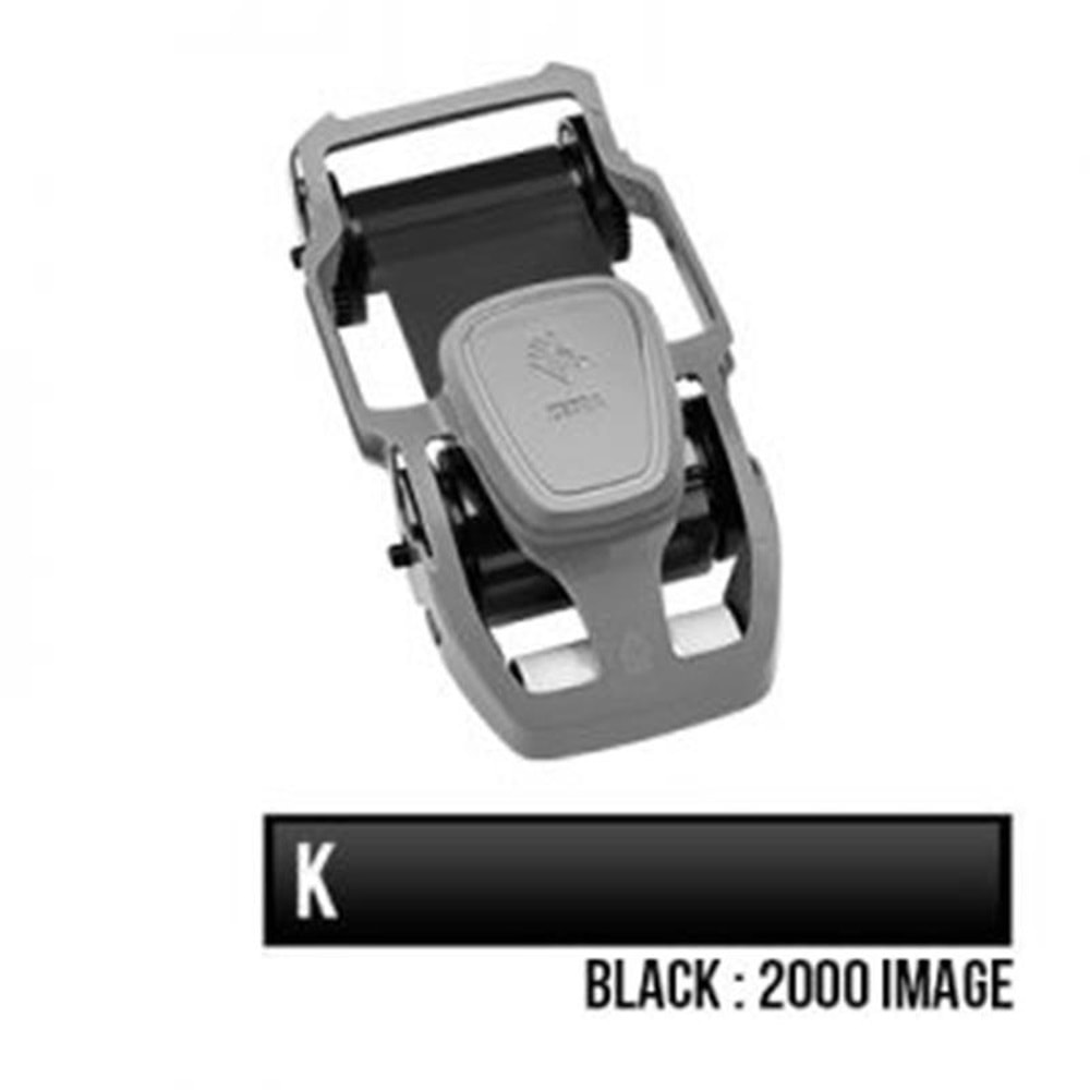 ZEBRA 800300-301 ZC100/ZC300 UYUMLU TEK YÜZ 2000 BASKI SİYAH RİBON 
