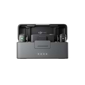 DJI MIC 2 KABLOSUZ MİKROFON (2TX-1RX-CHARGING CASE) (RESMI DIST GARANTILI) 