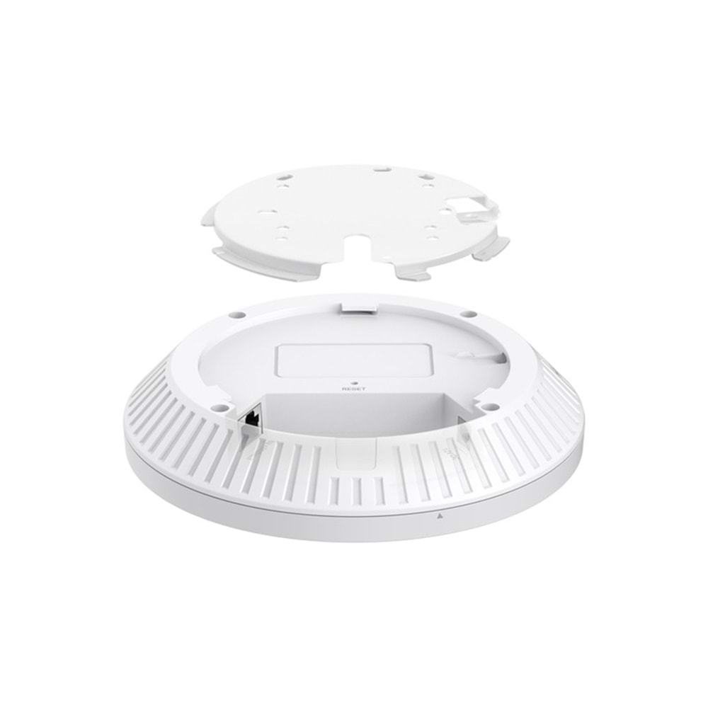 TP-LINK OMADA EAP650 AX3000 DUAL BAND WIFI6 1XGBIT RJ45 PORT 574MBPS/2.4GHZ TAVAN TİPİ ACCESS POINT (ADAPTÖRLÜ) 