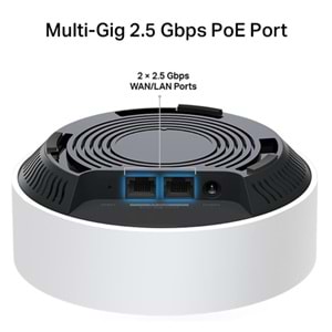 TP-LINK DECO X50-POE AX3000 MESH EV WI-FI 6 SİSTEMİ (ÜÇLÜ) 