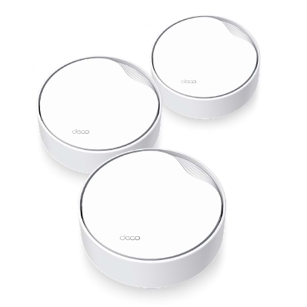 TP-LINK DECO X50-POE AX3000 MESH EV WI-FI 6 SİSTEMİ (İKİLİ) 