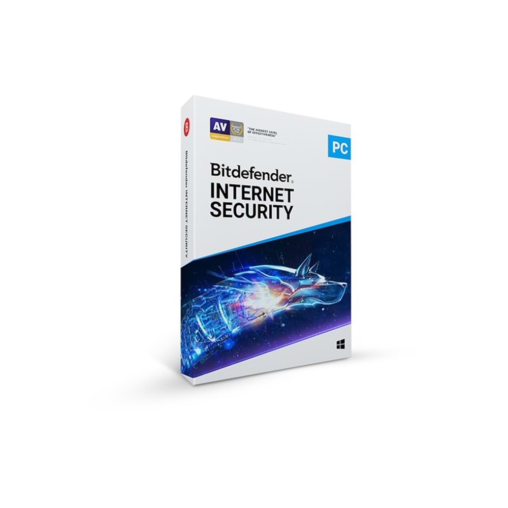 BITDEFENDER INTERNET SECURITY 1 KULLANICI 1 YIL KUTU 