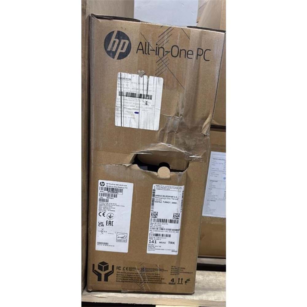 HP AIO PRO 440 G9 564F8AV I5-12500T 8GB 256 SSD 23.8 W11PRO SİYAH (OUTLET) 