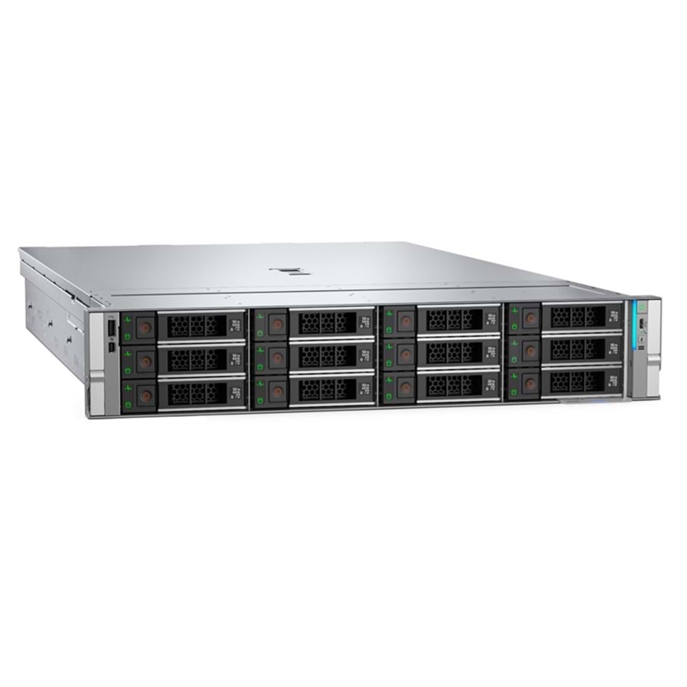 DELL POWEREDGE EMEA_PER570_SPL2 2U 1X XEON 6511P 12X3.5